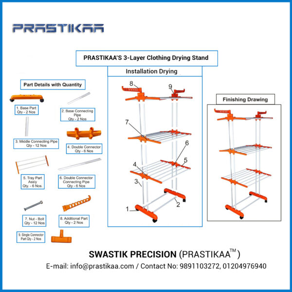 Installation Chart for Maximo Stand