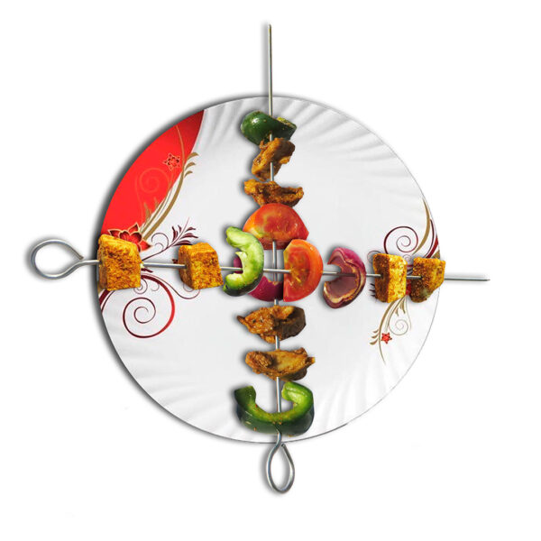 3 mm Diameter Round Ring barbecue Skewers