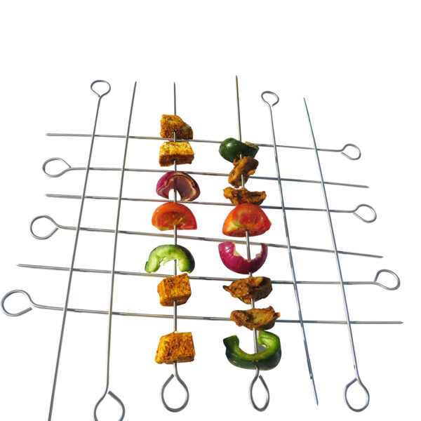 3 mm Diameter Round Ring barbecue Skewers