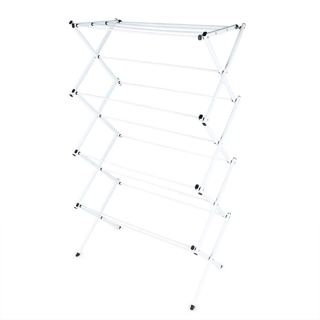 White Premium Clothing Drying Stand